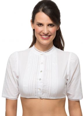 Dirndl blúz fehér B7086 weiss