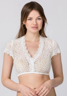 Dirndl blúz krémszínű Kensy creme