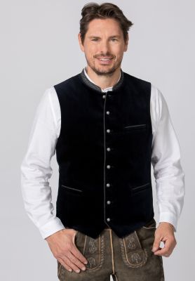 Népviseleti mellény Lorenzo nachtblau