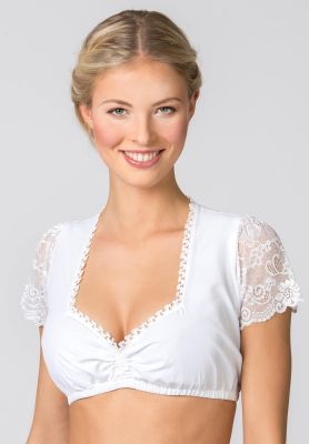 Dirndl blúz fehér Meline weiss